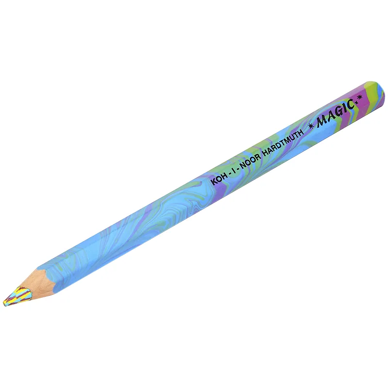 Карандаш с многоцветным грифелем Koh-I-Noor "Magic Tropical", утолщенный, заточен. (ПОД ЗАКАЗ)