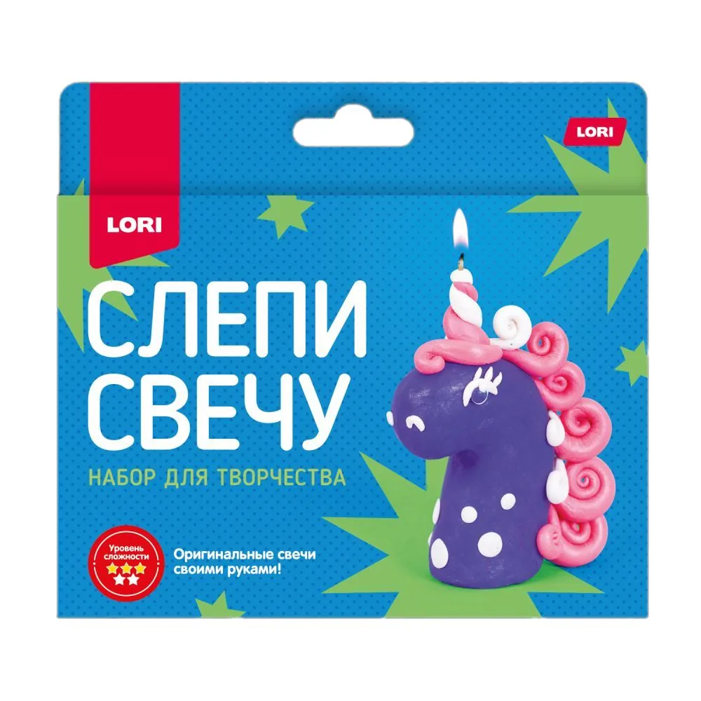 Набор для лепки свечей "Единорожка" 4+