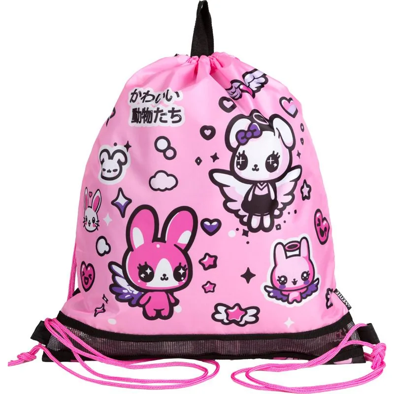 Мешок для обуви 1 отд, 400*470 Lovely Little Friends", верев.завязки, сетка д/ветиляции
