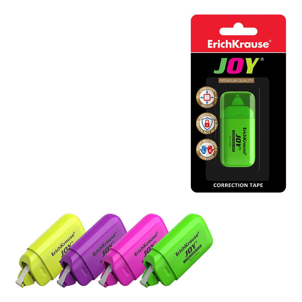 Корректирующая лента ЕК "Joy", 5мм х 6м, в блистере
