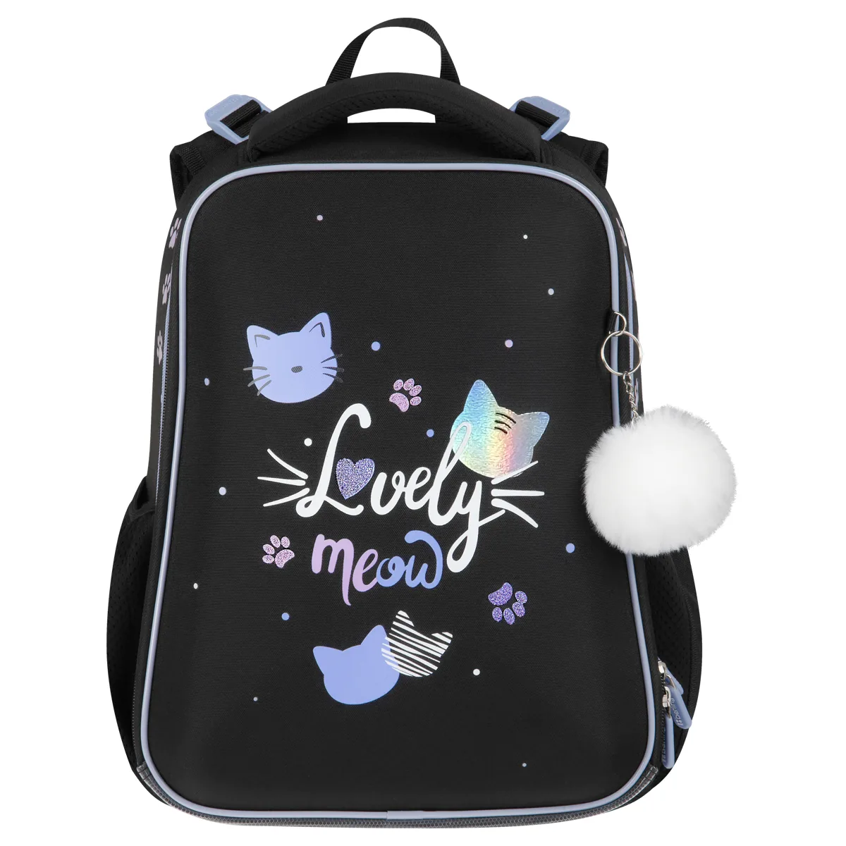 Ранец Berlingo Expert "Lovely Meow" 38*29*16см, 2 отделения, 2 кармана, анатомическая спинка