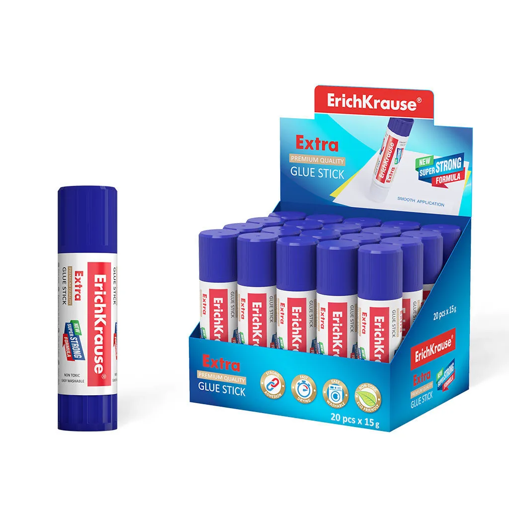 Клей карандаш Erich Krause Extra 15 гр.