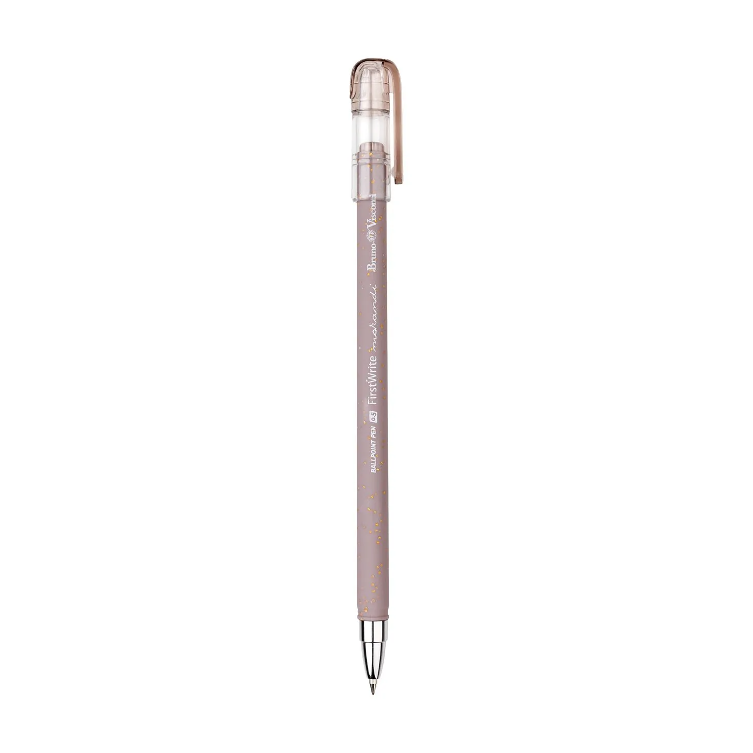Ручка шар. BV "FirstWrite. Morandi diamond" 0,5мм, синяя, 3 вида