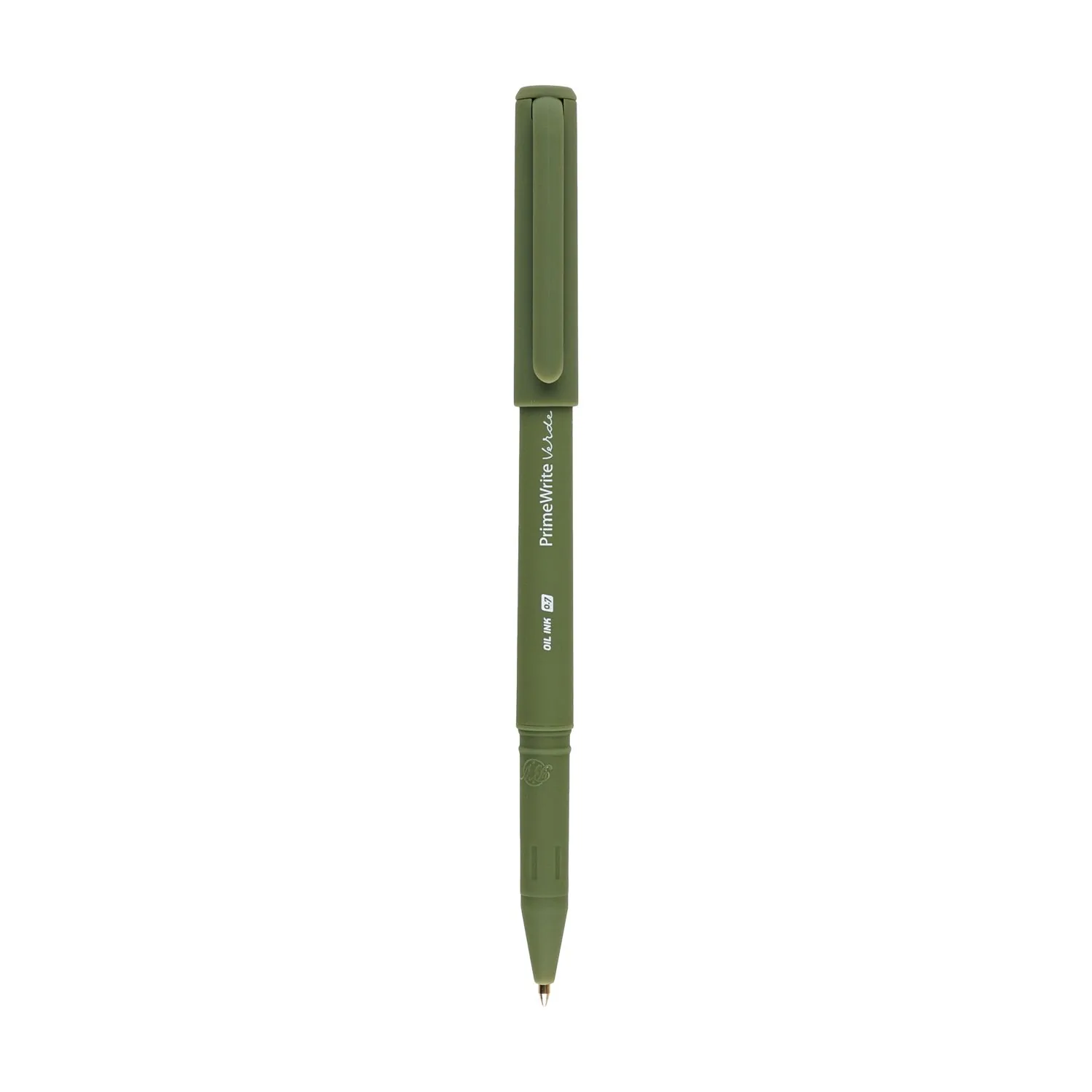 Ручка шар. BV "PrimeWrite. Verde" 0,7мм, синяя, 3 вида, маслян.осн.