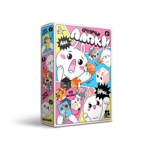 Игра настольная "Кроличьи Лапки" 6+