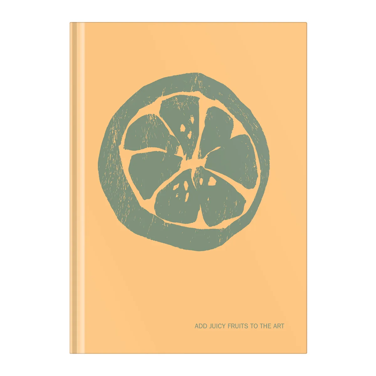 Записная книжка А5 64л. BG "Сочные фрукты", soft-touch ламинация, блок-еженедельник, блок 80 гр/м2