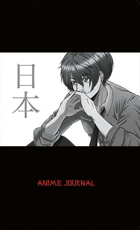 Записная книжка А5  80л. 7БЦ "Аниме 6" мат.лам., выб.УФ-лак