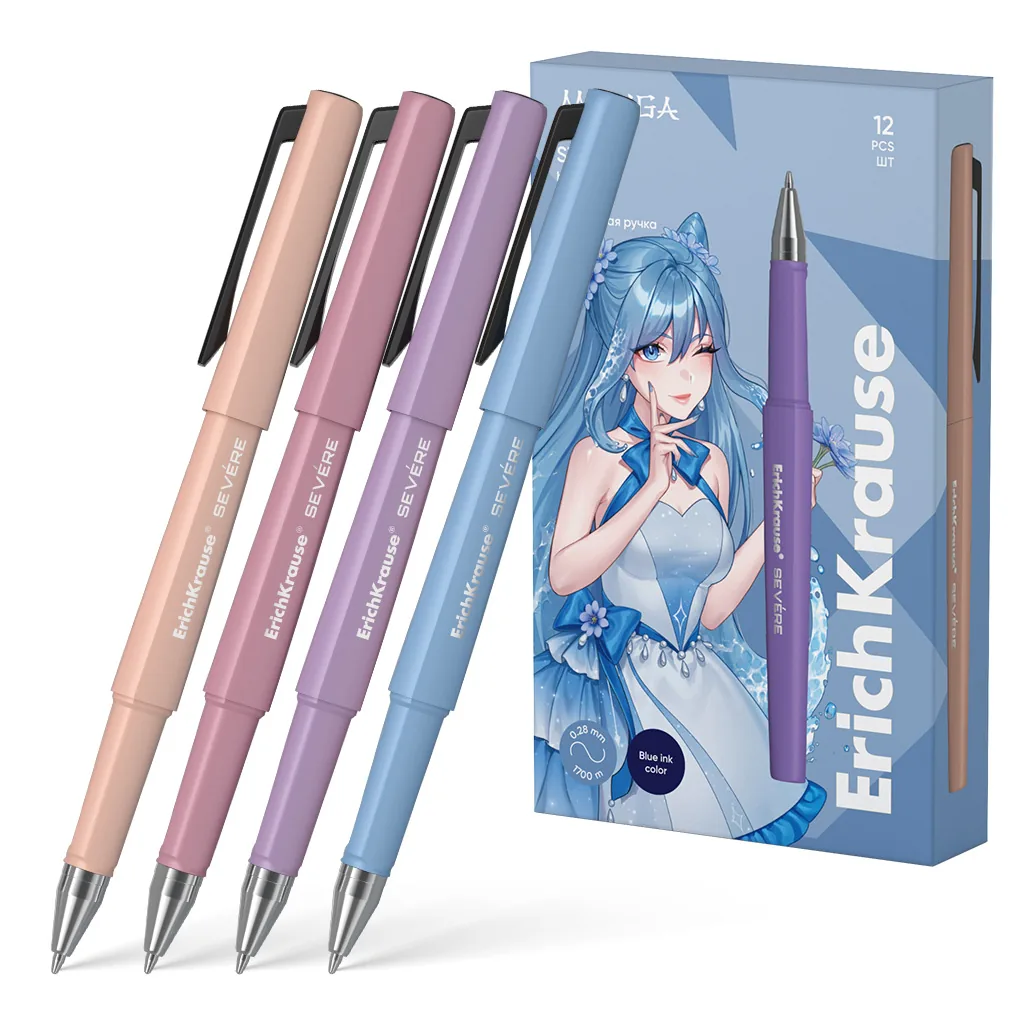 Ручка шар. EK Severe Stick Manga синяя, 0.7мм