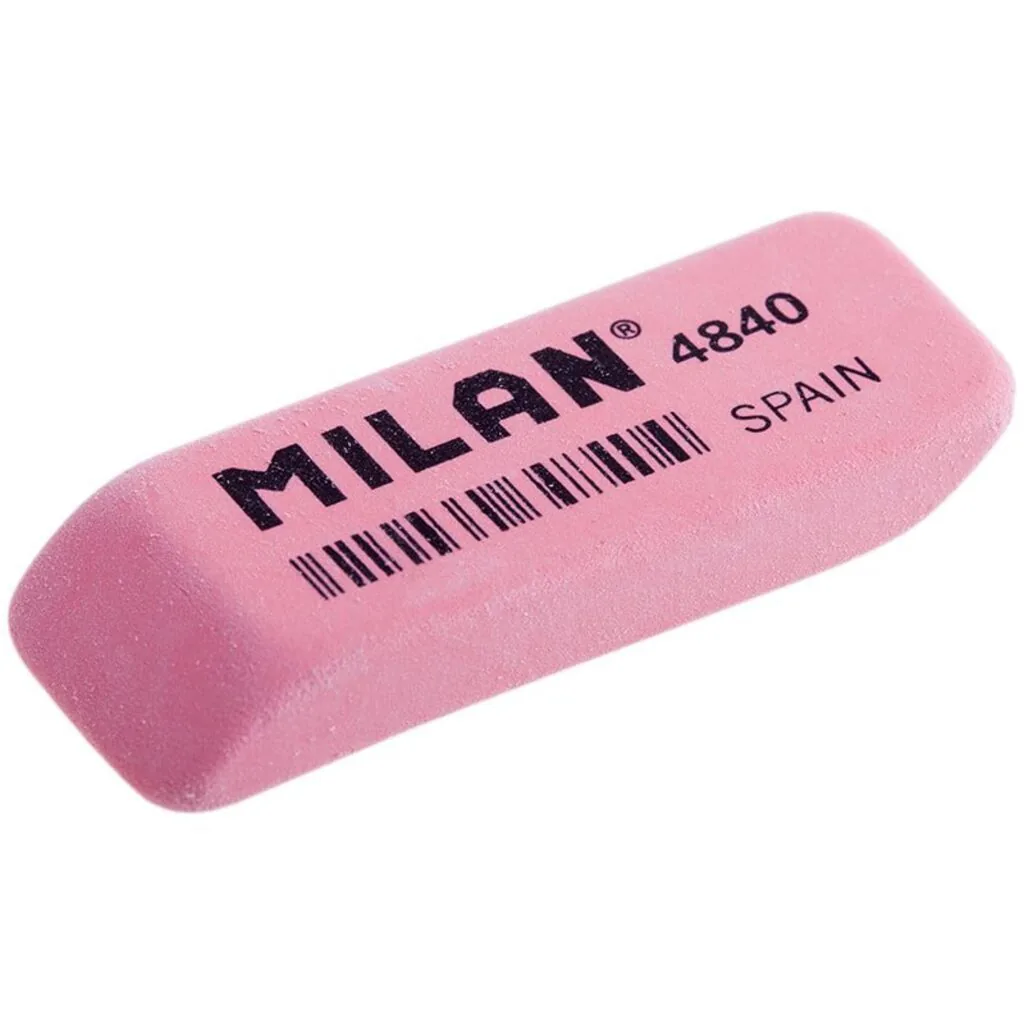 Ластик MILAN "4840" скошенный, синтетический каучук