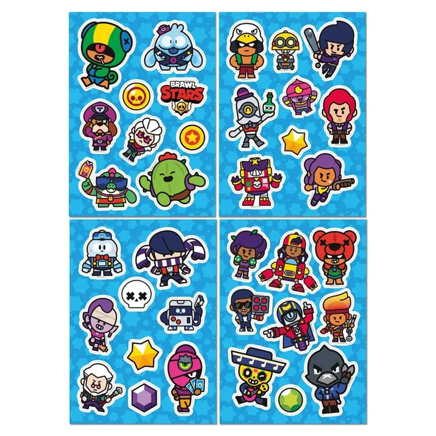 Набор наклеек А5 4л  "Brawl Stars"