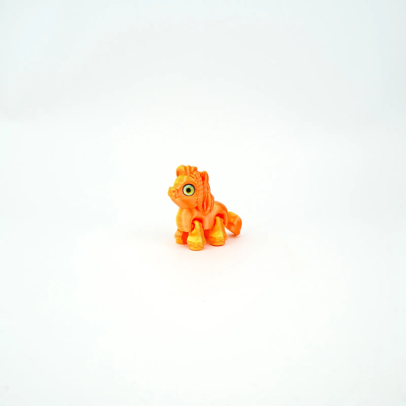 Игрушка 3D "Лошадка Мариэль" 8 см, цвет ассорти