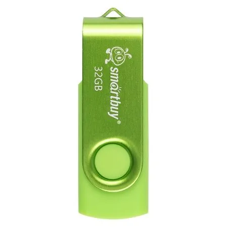 Флеш-драйв  32 GB UFD 2.0 Smartbuy Twist Acid Green