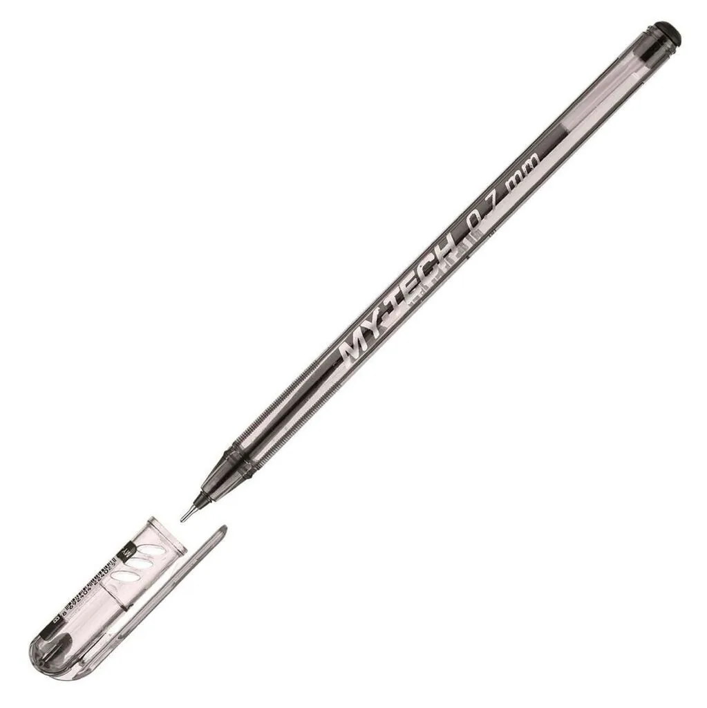 Ручка шар. PENSAN "MY-TECH" , 0,7мм, синяя, игольчатый стержень