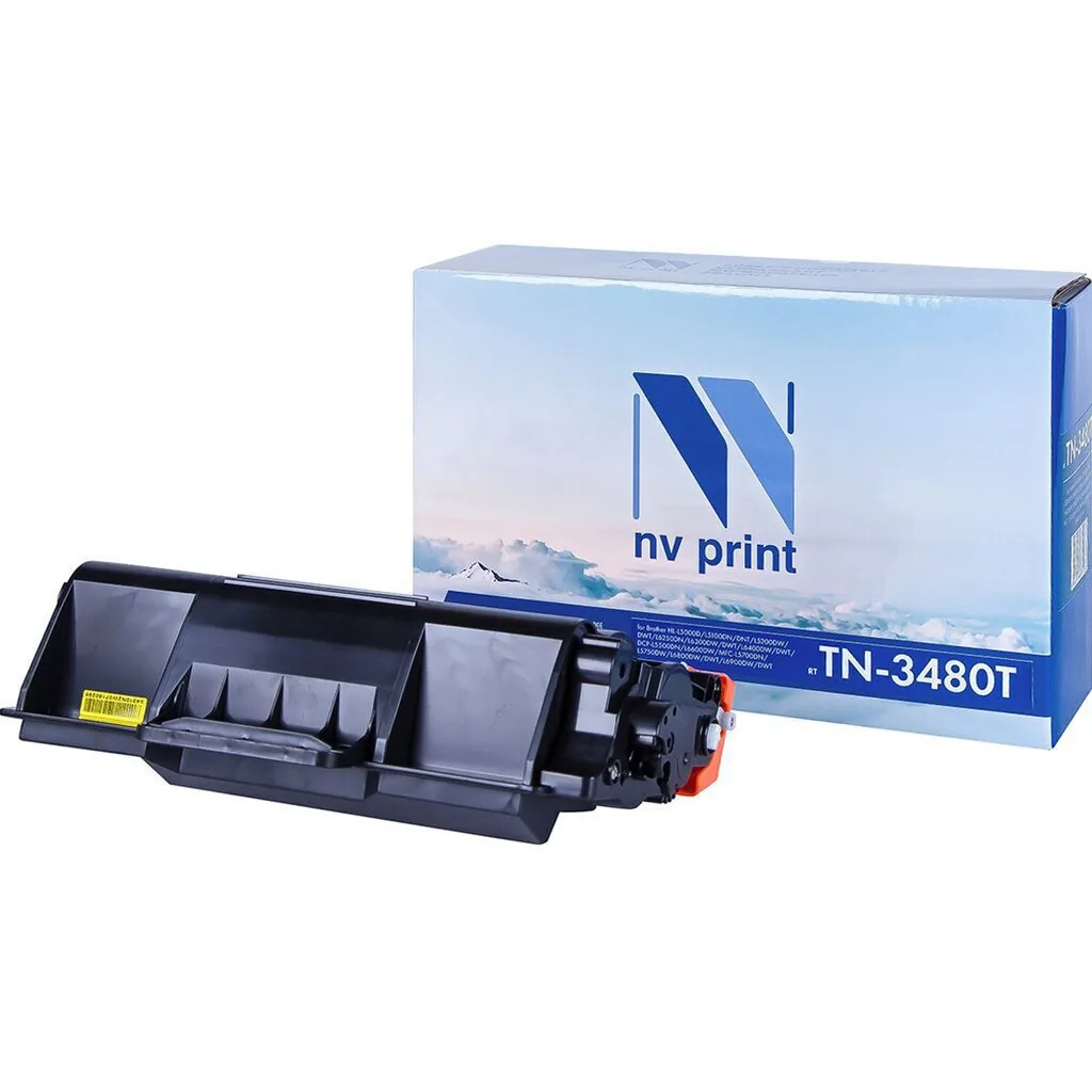 Картридж NVP совместимый Brother TN-3480T для HL-L5000D/L5100DN/L5100DNT/L5200DW/L5200DWT (8000k)