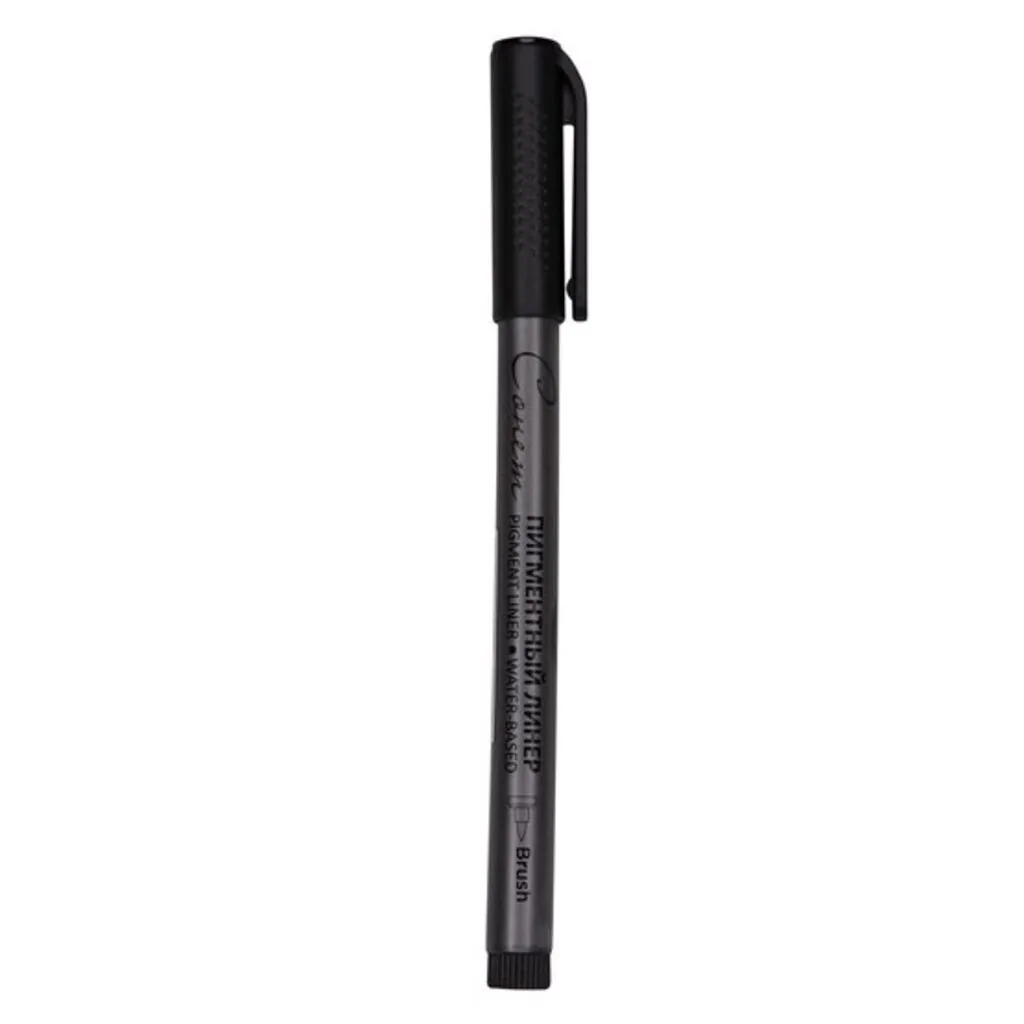 Ручка линер пигментный Сонет кисть Brush