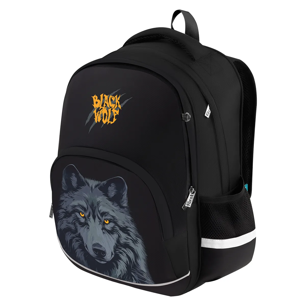 Рюкзак Först Comfort "Wolf" 39*28*13см, 2 отделения, 3 кармана, анатомическая спинка
