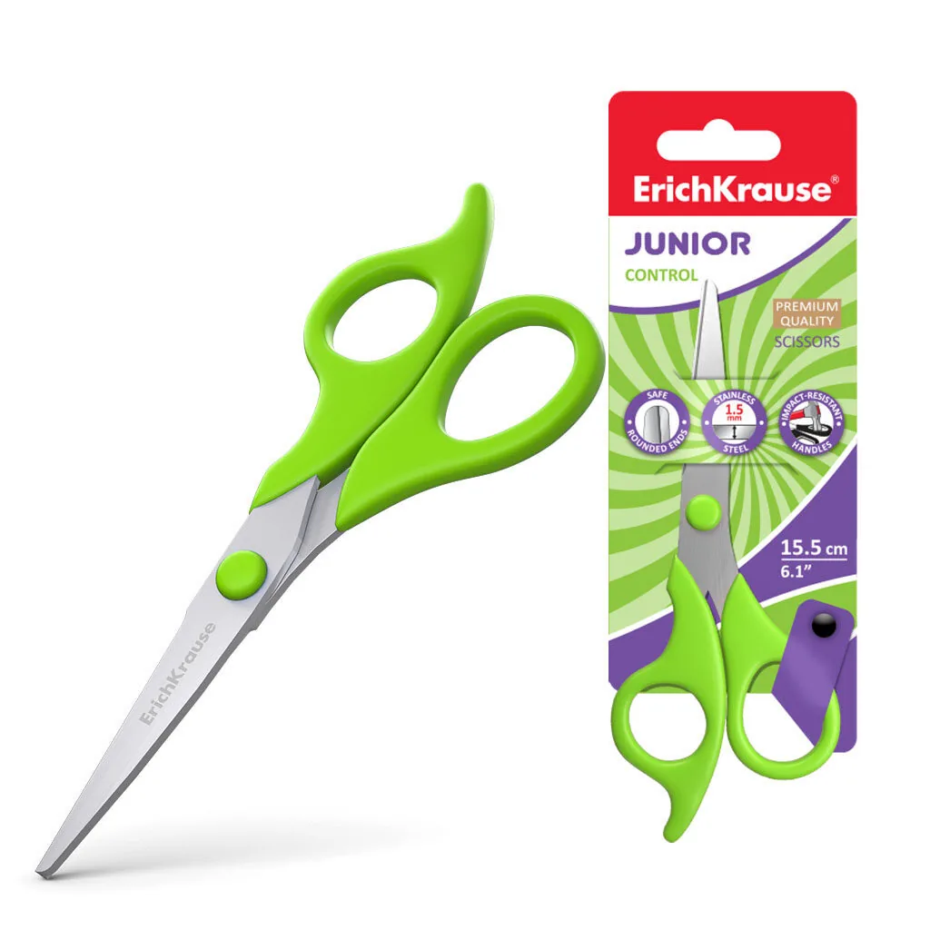 Ножницы детские EK "Control junior" 15,5 см.