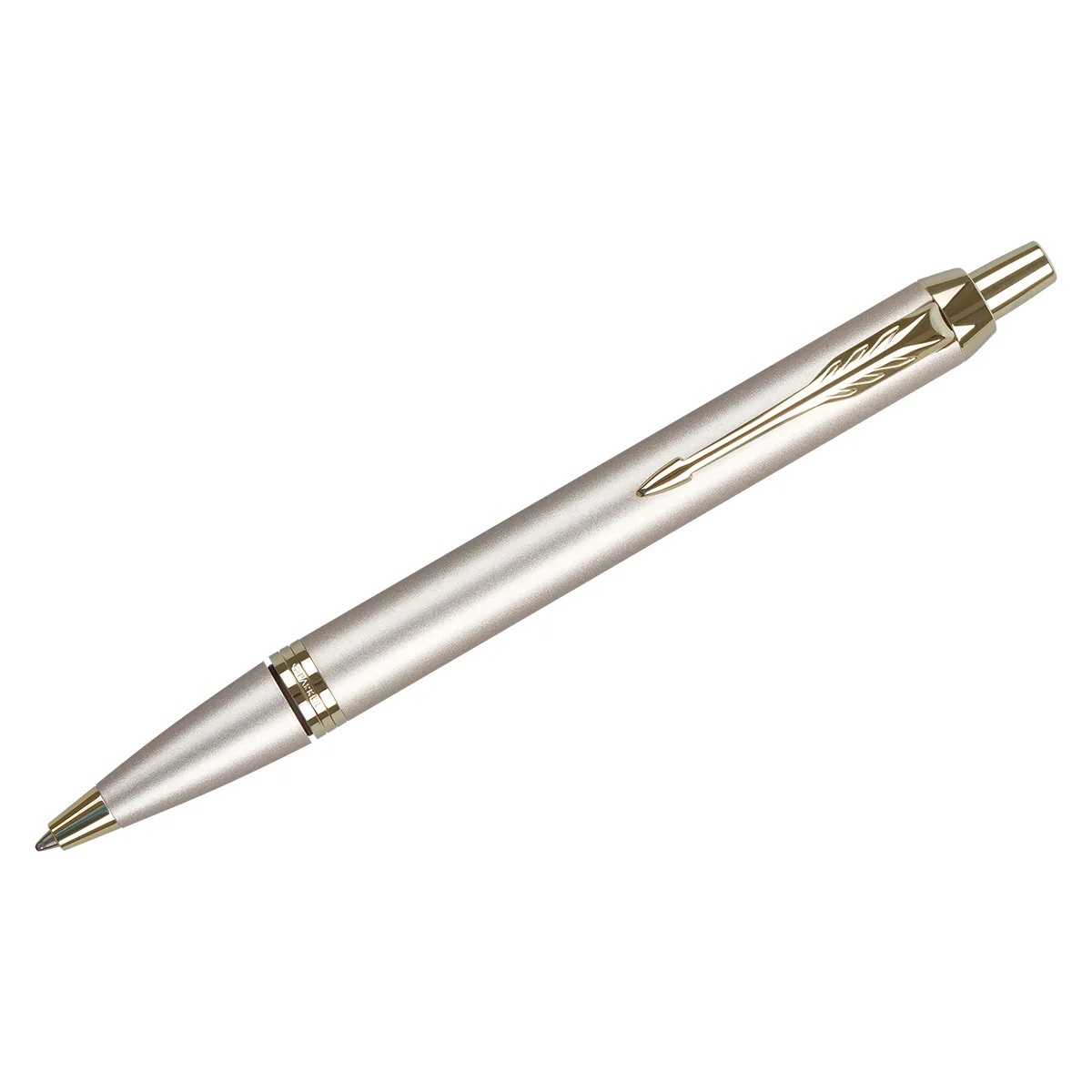 Ручка шариковая Parker "IM Professionals Monochrome Champagne" синяя, 1,0мм, подарочная упаковка