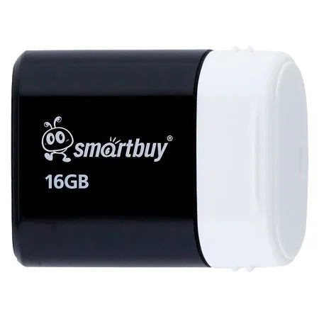 Флеш-драйв  16 GB USB 2.0 Smartbuy LARA Black