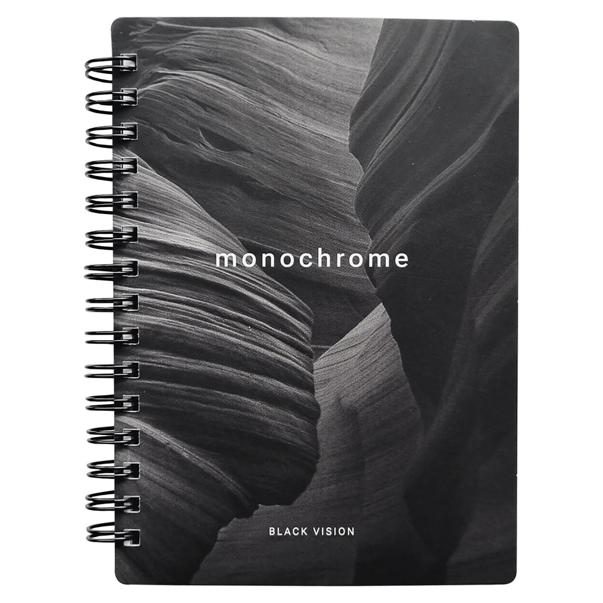 Записная книжка А6 120л. гребень, мягк.пер. "Be Smart. Dune. Ущелье"