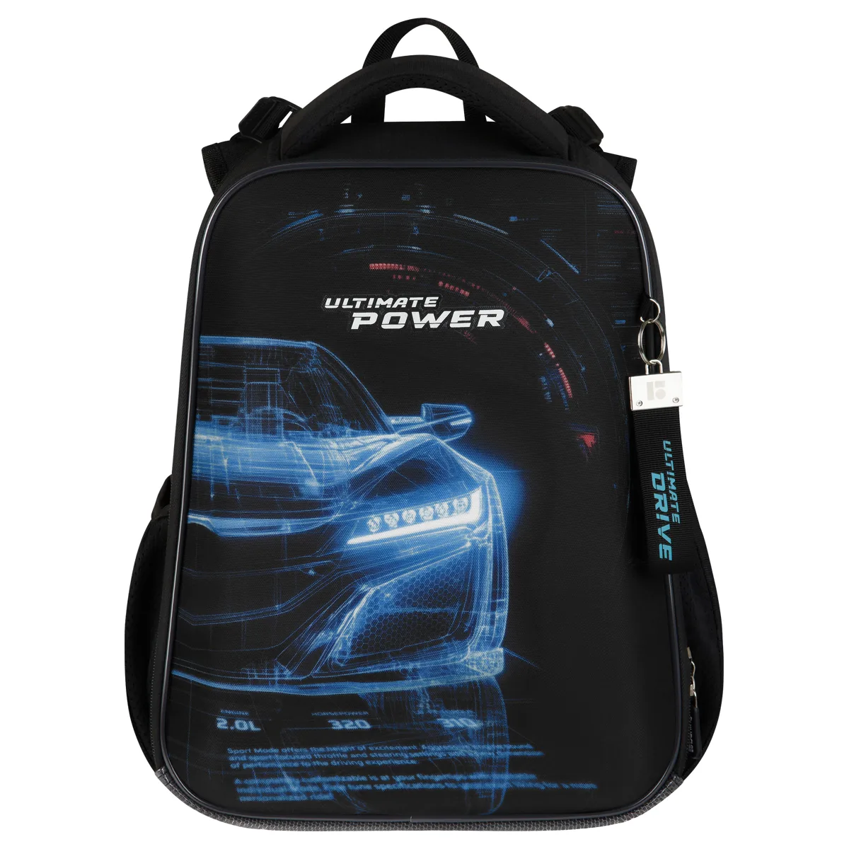 Ранец Berlingo Expert "Ultimate power" 38*29*16см, 2 отделения, 2 кармана, анатомическая спинка