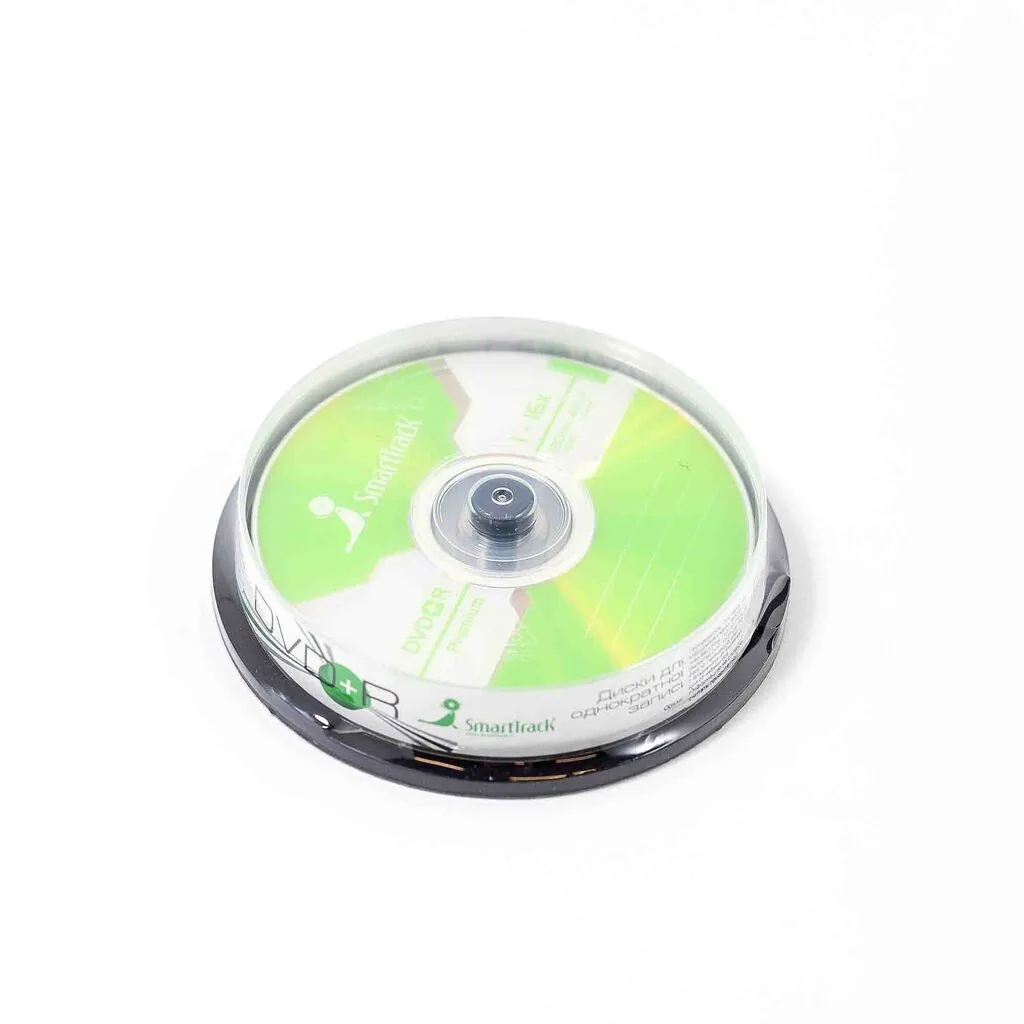 Диск DVD+R Smart Track 16х емкость 4,7Gb, 10шт. в банке