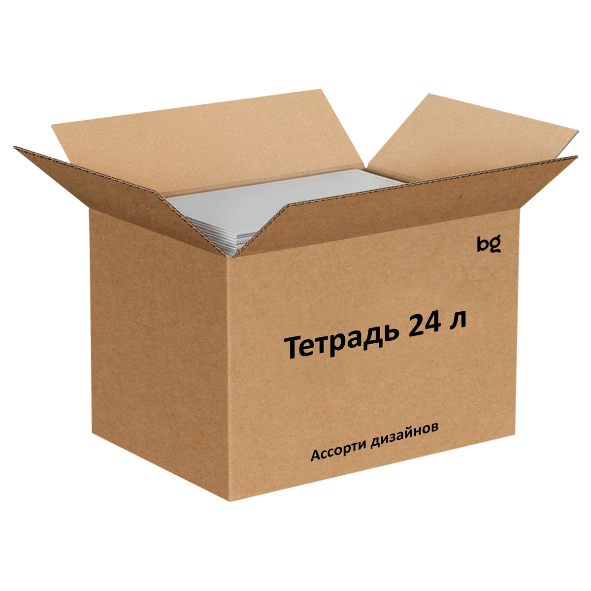УЦЕНКА-Тетрадь 24л., линия BG "Ассорти"