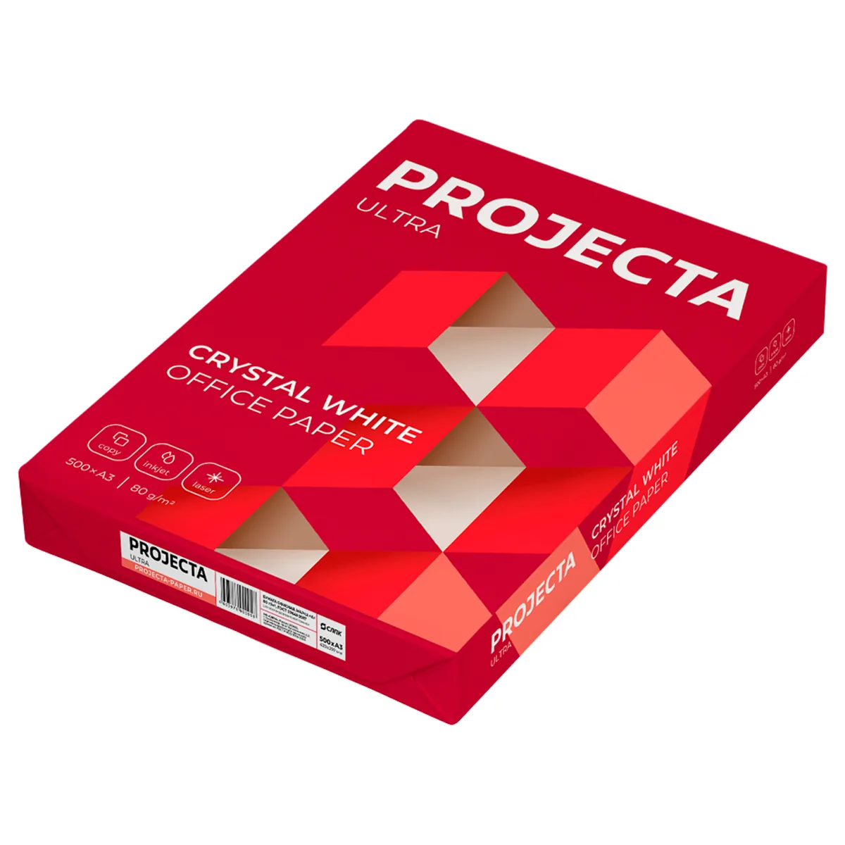 Бумага PROJECTA "Ultra" А3, Марка А, 500л.