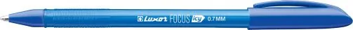 Ручка шар. LUXOR "Focus Icy " 0.7мм, синяя
