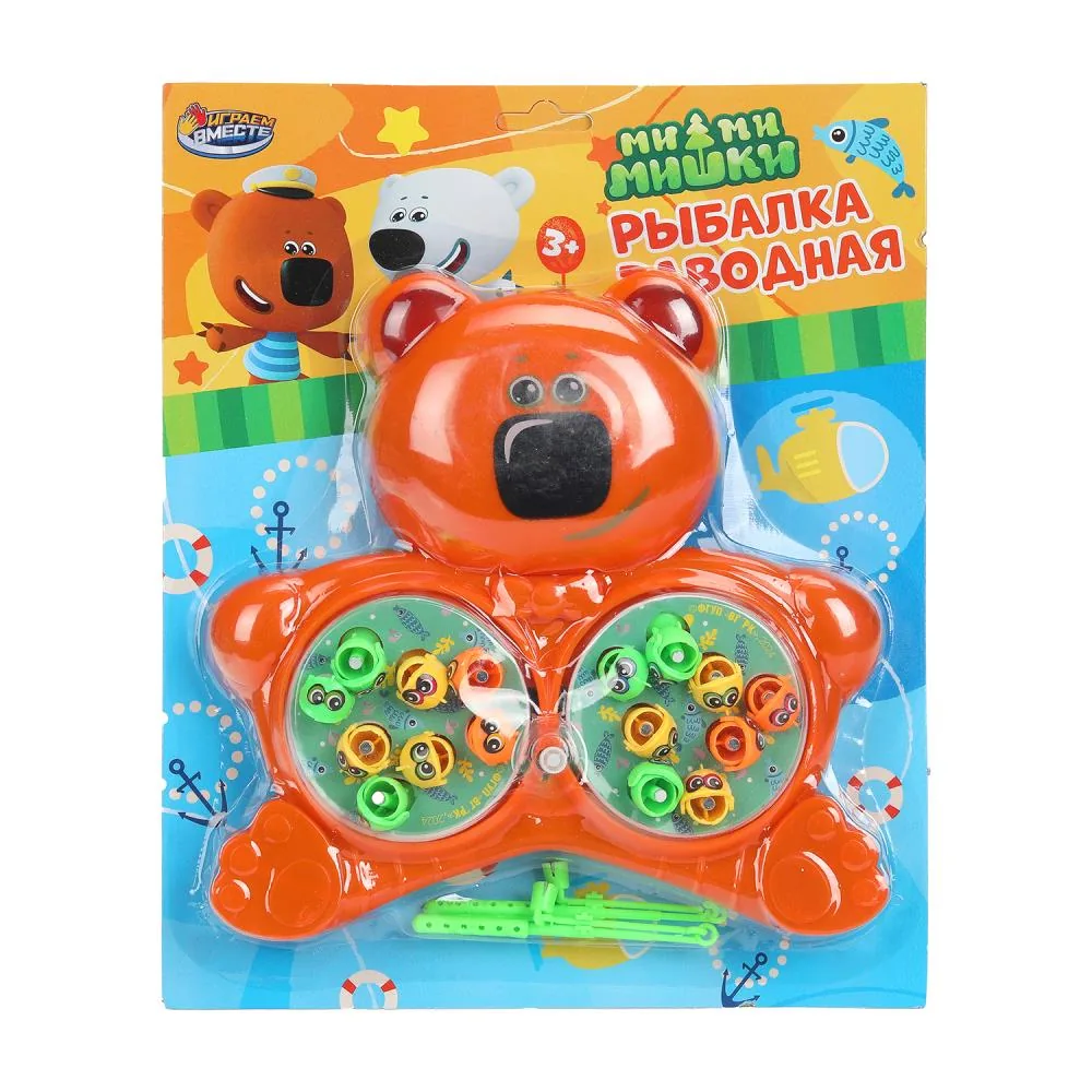 Рыбалка "Ми-ми-мишки" заводная 26*22см